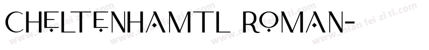 CheltenhamTL Roman字体转换